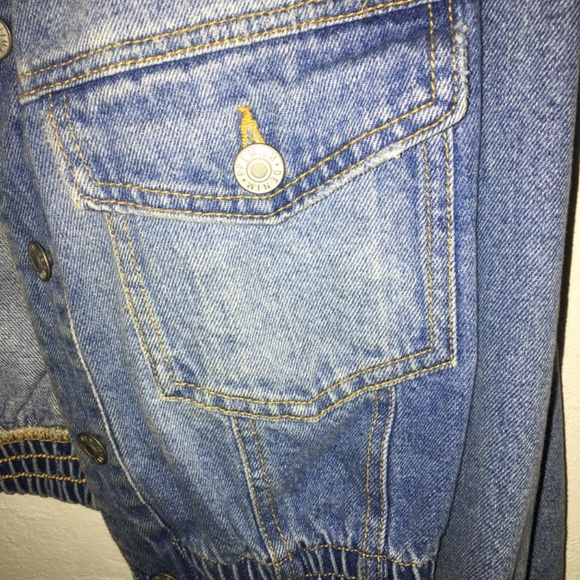 Love Tree cropped Jean jacket - Picture 3 of 5